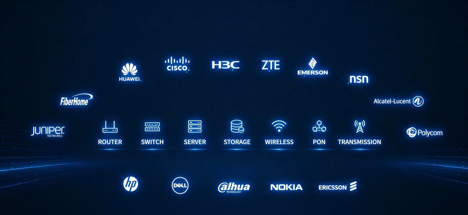 marlhuhoonet distributor for Huawei Cisco ZTE Juniper Ericsson Nokia network equipment